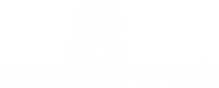 Re-Imagine Ontario Logo.